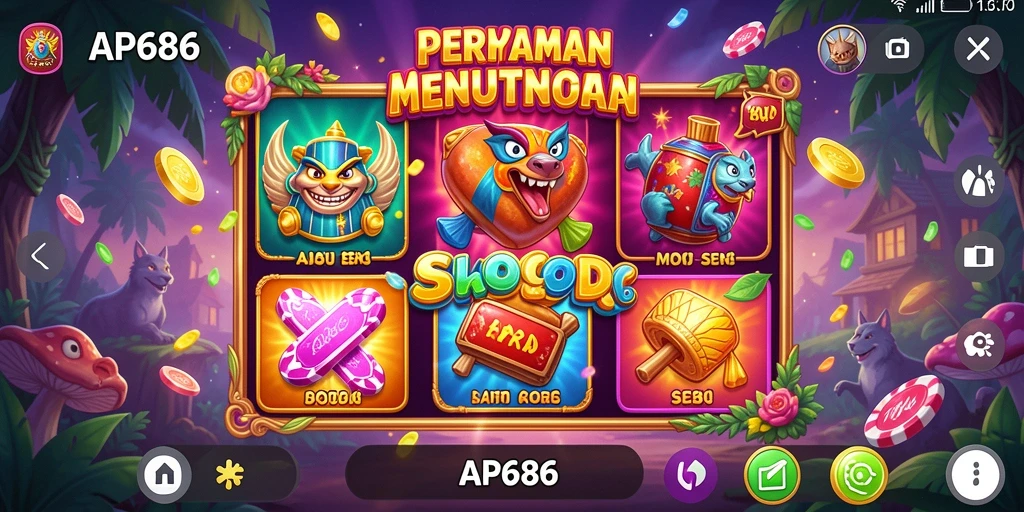 Gameplay menarik AP686 dengan fitur slot yang menggembirakan.
