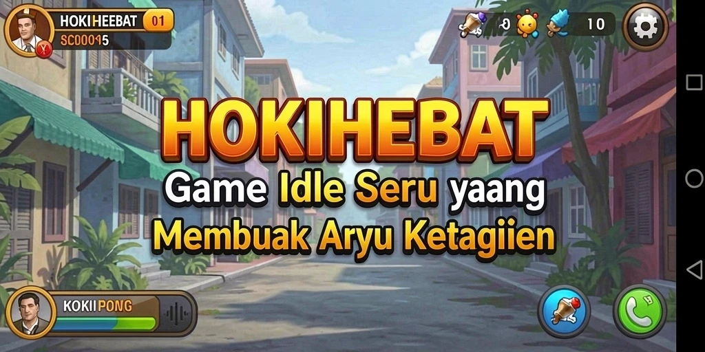 Tampilkan gameplay seru HOKIHEBAT dengan berbagai karakter yang menarik.