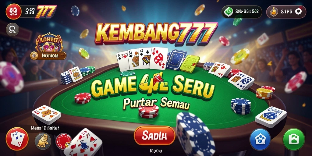 Gameplay KEMBANG777 yang seru dan menarik di Gaple.