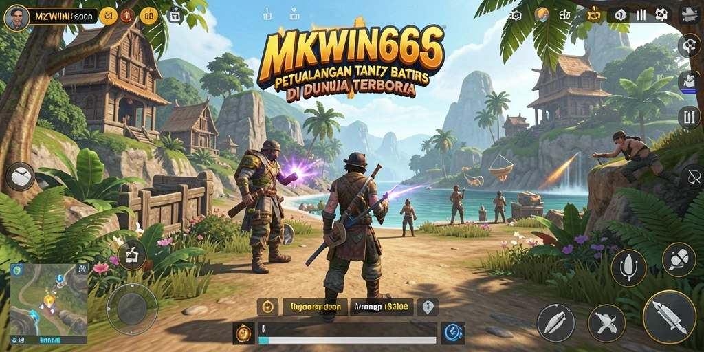 Gameplay MKWIN666 menampilkan eksplorasi terbuka yang mendebarkan.