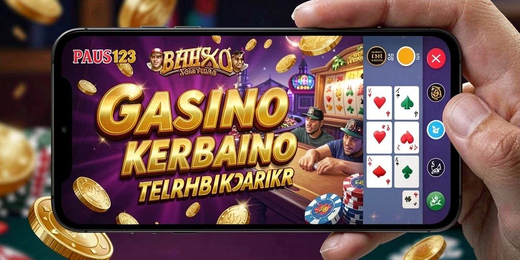 Screenshot utama PAUS123 menampilkan pengalaman bermain Kasino yang menegangkan.