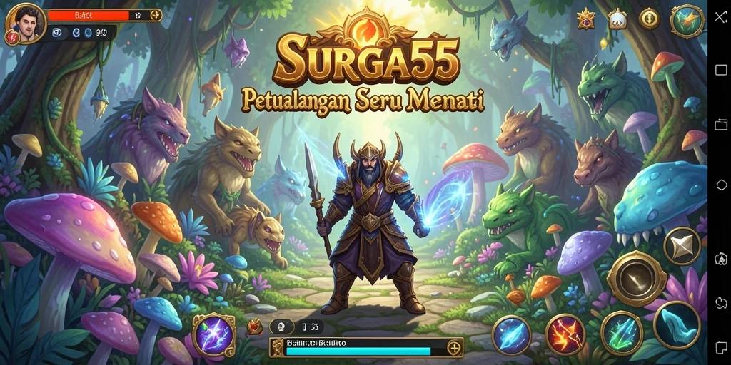 Tampilkan gameplay seru dari petualangan menegangkan di SURGA55.
