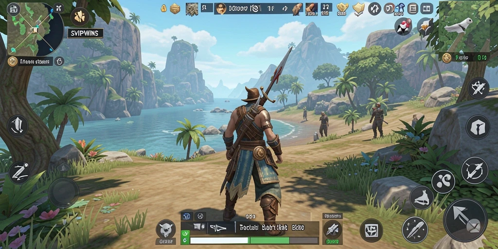 Tampilan gameplay SVIPWINS yang memukau dan penuh petualangan.